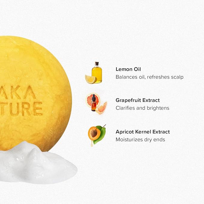 Maka Nature Low-Carbon Shampoo Bar | Korean K-Beauty Haircare - Image 2