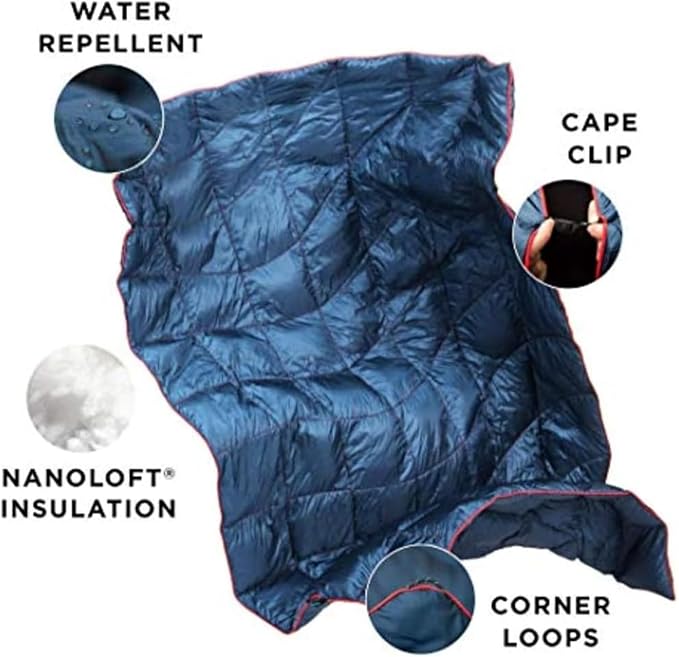 Rumpl The NanoLoft Puffy Blanket | Indoor Outdoor Camping Blanket - Image 3