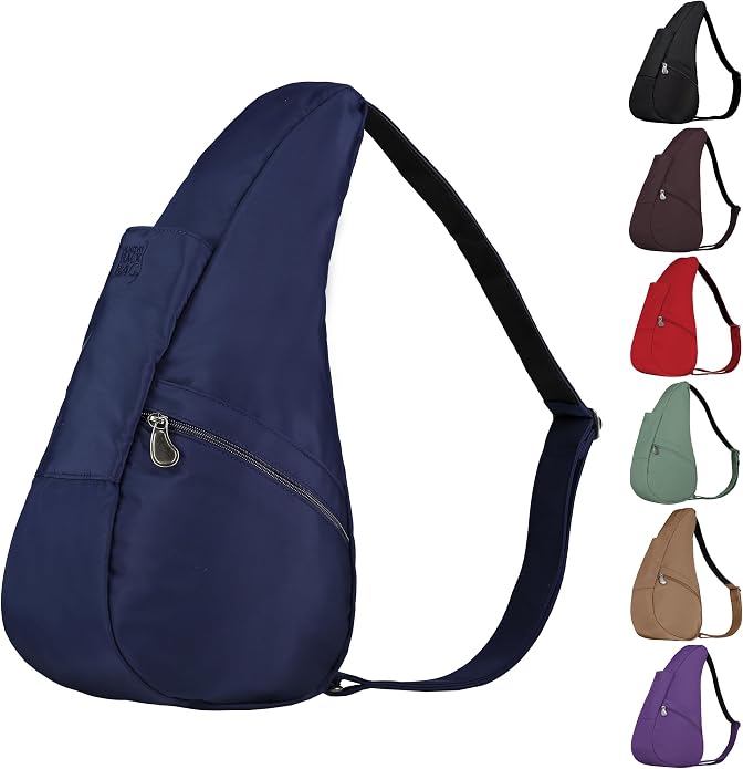 AmeriBag 17" Microfiber Crossbody Sling Healthy Back Bag by AmeriBag
