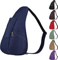 AmeriBag 17" Microfiber Crossbody Sling Healthy Back Bag by AmeriBag
