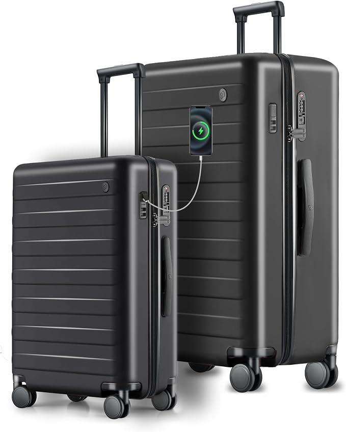 Carry on Luggage 22 X 14 X 9 Airline Approved, 20 Inch Luggage by NINETYGO