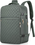 MOMUVO Large Travel Backpack Women, Flight Approved Carry On Backpack, Water by MOMUVOOFFICIAL