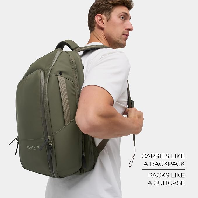 NOMATIC Travel Pack - 20L Water Resistant Laptop Bag - TSA-Ready Expandable - Image 7