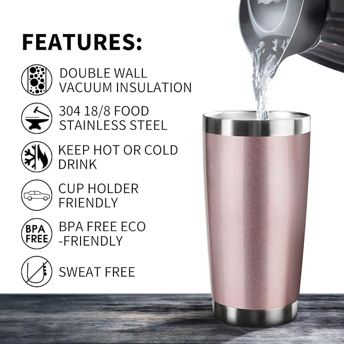 20oz Tumbler Bulk Stainless Steel Vacuum Insulated Tumblers - Image 4