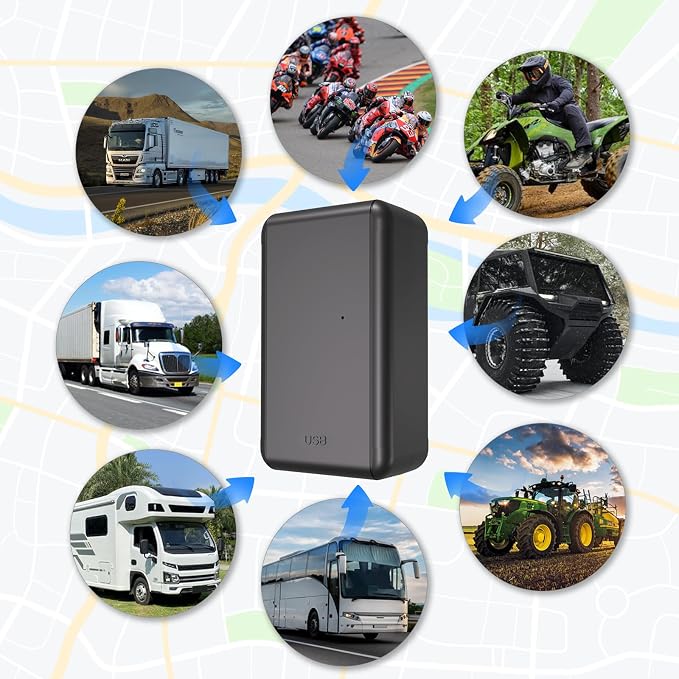 G05A GPS Tracker for Vehicle No Monthly Fees, SIM Card Included, Real-Time - Image 2