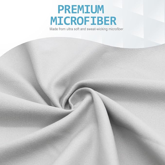 Eunzel Quick Dry Camping Towel, Microfiber Travel Towel 3 Size at 1 Pack - Image 5