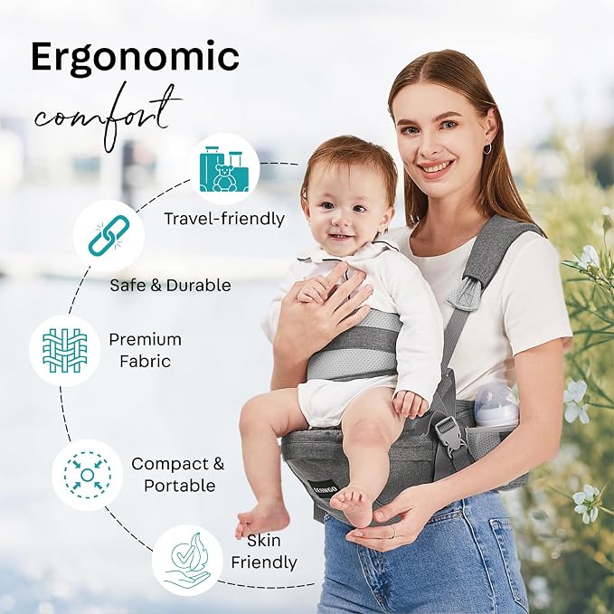 Baby Hip Carrier, Toddler Carrier - Image 2