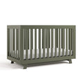 Storkcraft Beckett Grow-with-Me Convertible Crib – GREENGUARD Gold Certified by Storkcraft