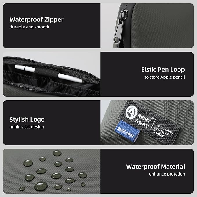 RIGHT AWAY Electronic Organizer, Waterproof Travel Accessories Storage - Image 3
