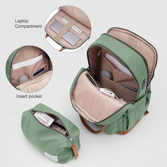 LONG VACATION 3 Piece Carry On Luggage 20 Inch Suitcase - Image 6