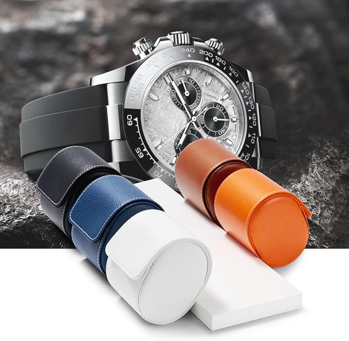 Oirlv Luxury Leather Watch Storage Box Travel Single Watch Case Watch Gift Box - Image 9