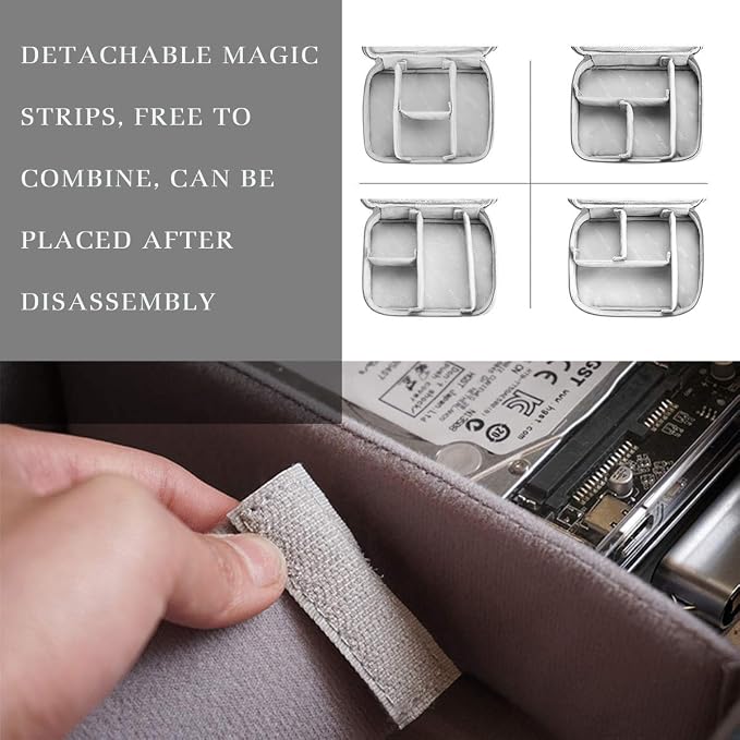 Electronics Organizer, OrgaWise Electronic Accessories Bag Travel Cable - Image 6