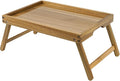 VaeFae Acacia Bed Table Tray, Wooden Breakfast Tray by VaeFaeDirect