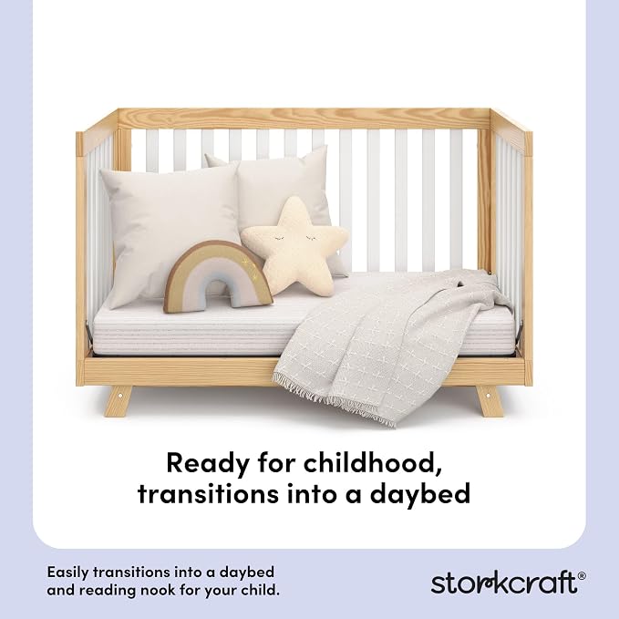 Storkcraft Beckett Convertible Crib – Converts from Baby Crib to Toddler Bed - Image 6