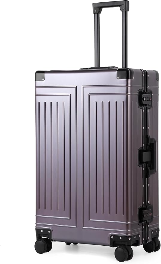 All Aluminum Magnesium 28inch Luggage，Cut from Whole Aluminum Sheet（3rd by KANGSHILU
