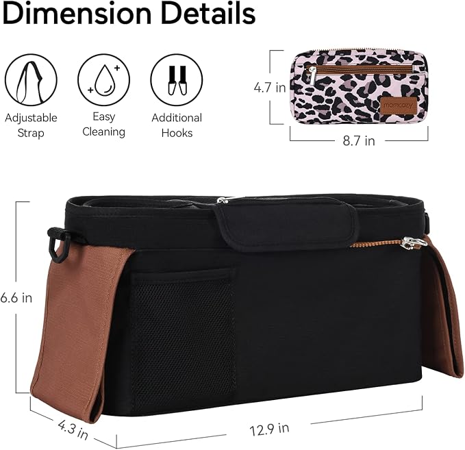 Momcozy Universal Stroller Organizer - Image 7