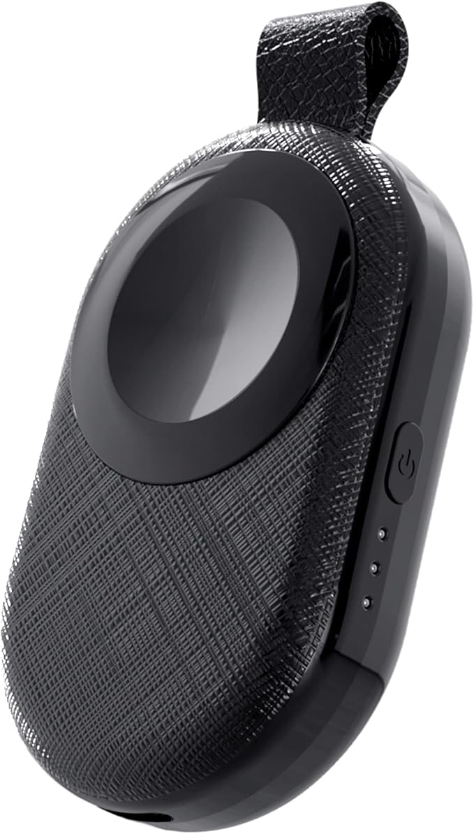 PZOZ Portable Apple Watch Wireless Travel Charger, 1200mAh Power Bank iWatch by pzoz