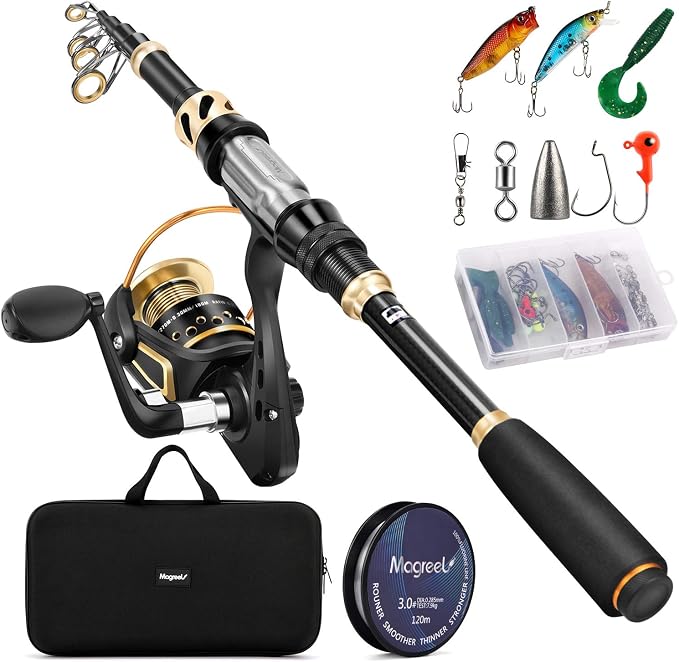 Fishing Rod and Reel Combo Telescopic Pole Set - Image 4