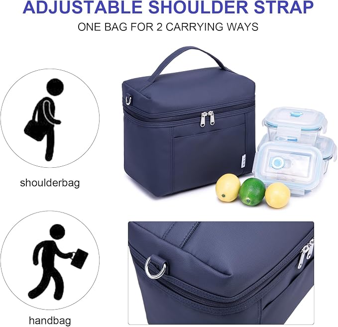 NOL Natural Organic Lifestyle Insulated Lunch Bags - Image 6