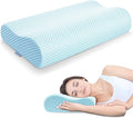 Anvo Memory Foam Pillow, Neck Contour Cervical Orthopedic Bed Pillow by AnvoHome