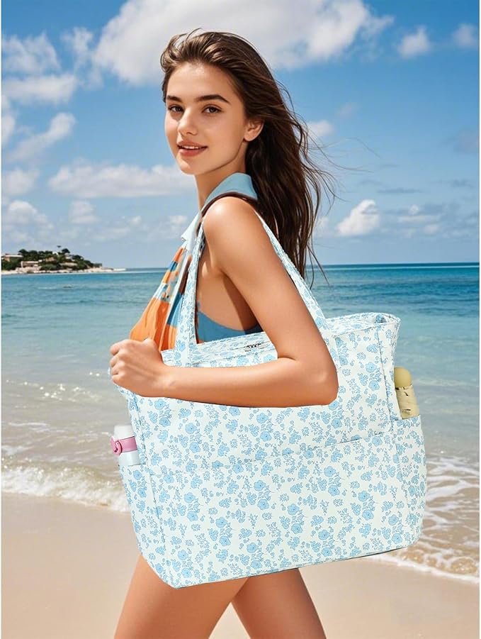Waterproof Beach Tote Pool Bags - Image 7