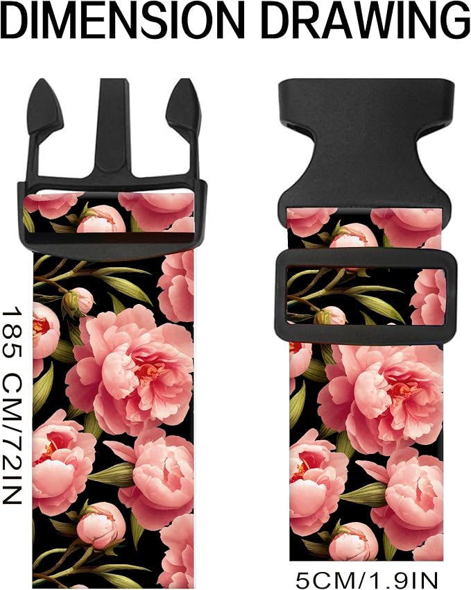 Luggage Straps for Suitcases, Adjustable Travel Belt, Durable Wide Luggage Strap - Image 6