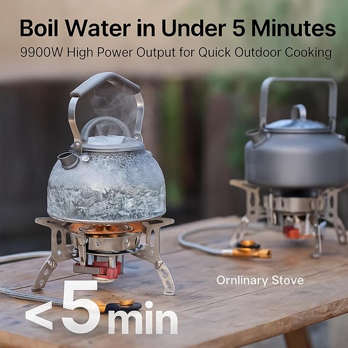 Windproof Camping Stove, Portable Camping Stove - Image 4