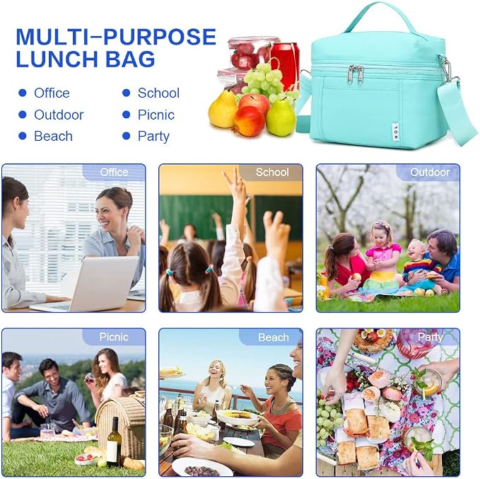 NOL Natural Organic Lifestyle Insulated Lunch Bags - Image 2