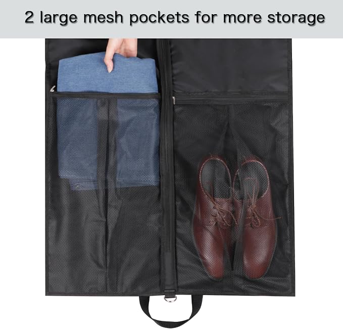 Zilink Suit Bags for Men Travel 43" Garment Bags for Travel - Image 4