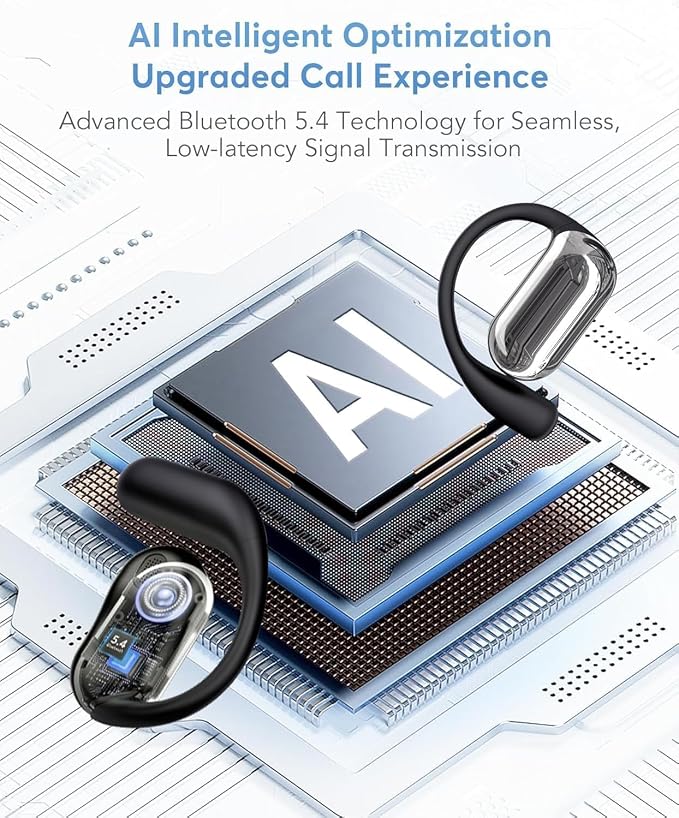 AI Translation Earbuds Real-Time, 144 Languages & Accents, 4-in-1 Open Ear - Image 3