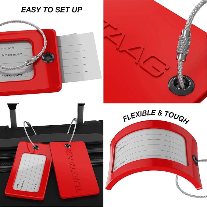 Luggage Tags Business Card Holder by TUFFTAAG - Image 3