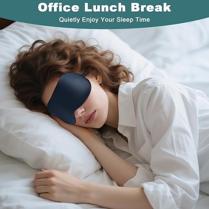 Sleep Mask, Real Natural Pure Silk Eye Masks - Image 5
