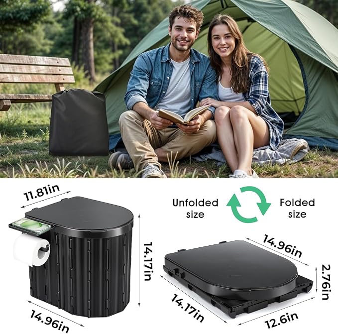 Sckee Camping Toilet, Portable Toilet - Image 4