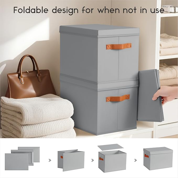 Storage Bins with Lids - Image 3