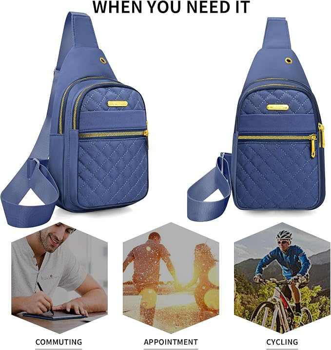 Small Sling Bag For Women Men Casual Crossbody Sling Backpack - Image 7