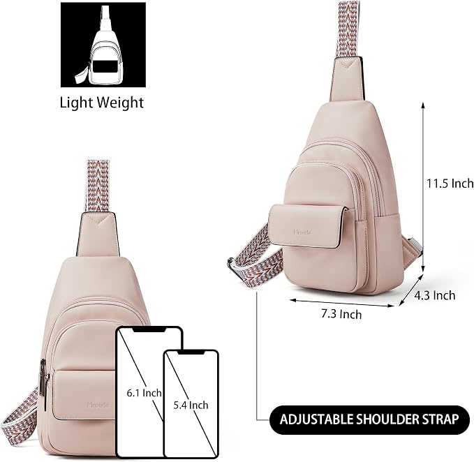 Sling Bag Crossbody Bags for Women Small Cross Body Bag Fanny Packs Chest Sling - Image 4