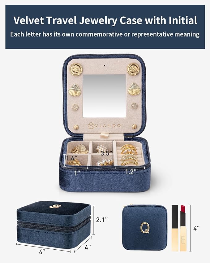 Vlando Travel Jewelry Organizer - Image 4
