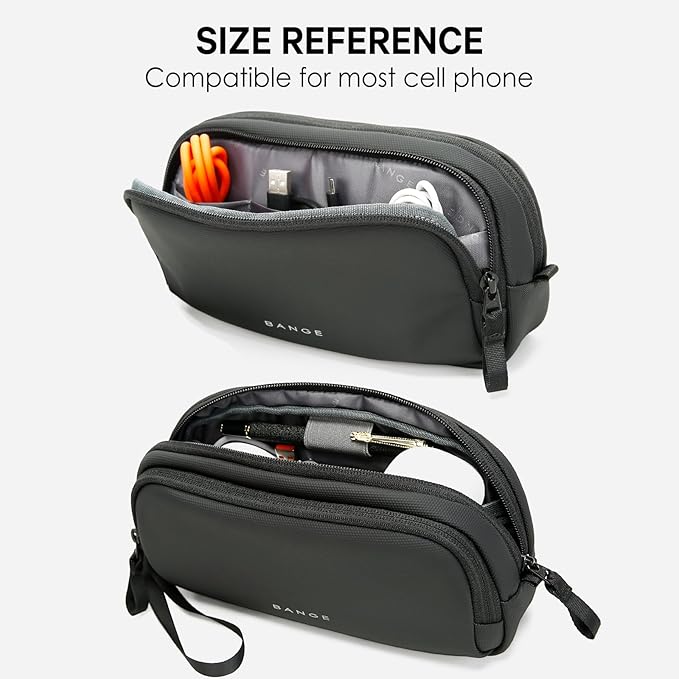 BANGE Travel Organizer Case, Water Resistant Electronics Travel Bag Organizer - Image 4