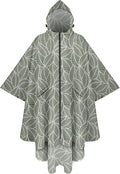 PTEROMY Hooded Rain Poncho for Adult by PTEROMY