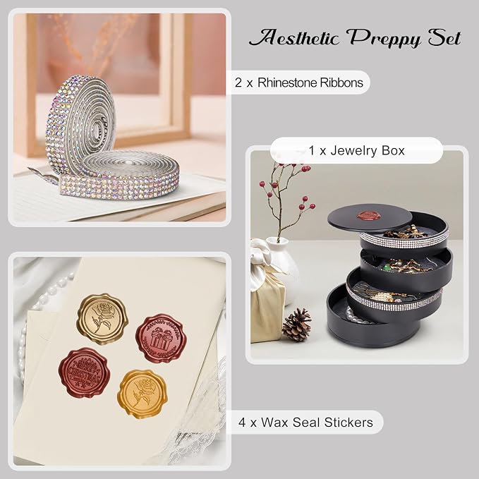 CONBOLA Jewelry Holder Organizer, Christmas Gifts Ideas - Image 3