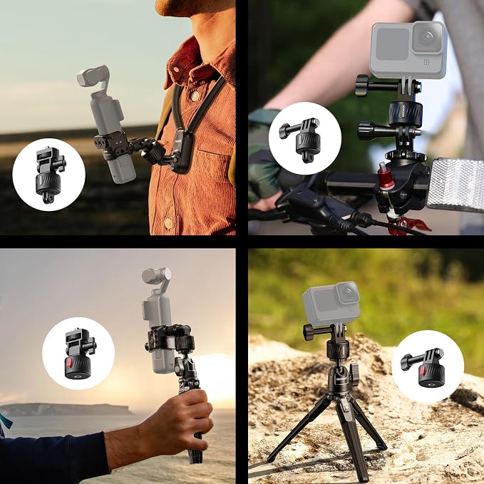 NEEWER GP-24 Action Camera Mount Accessories Kit - Image 7
