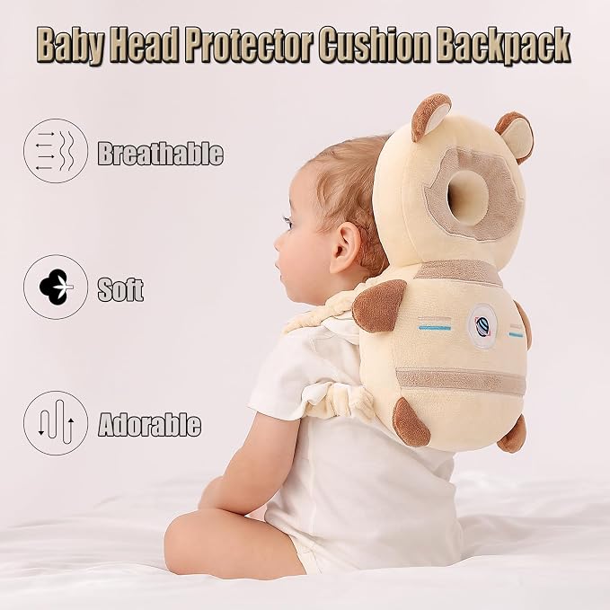 Feidoog Baby Head Protector Cushion Backpack - Image 4