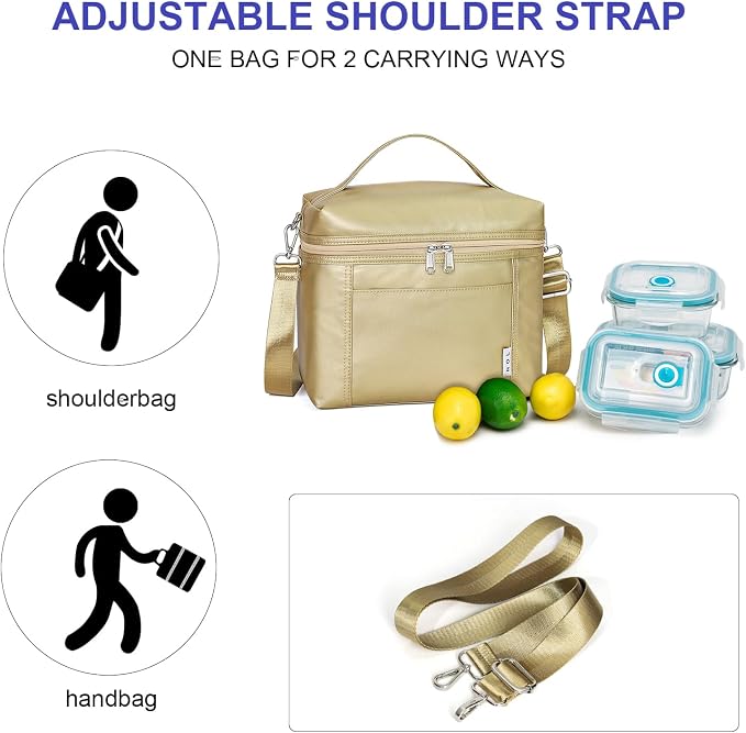 NOL Natural Organic Lifestyle Insulated Lunch Bags - Image 4
