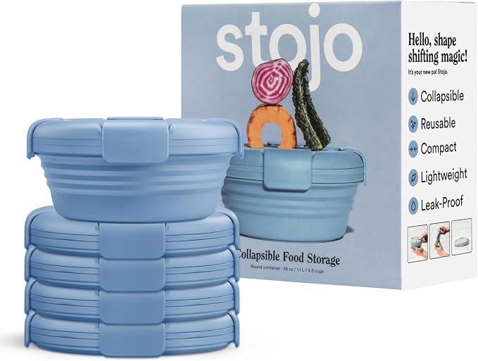 STOJO Collapsible Bowl 5 Set by stojo