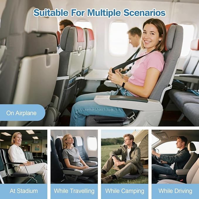 Self-Inflating Airplane Seat Cushion - Image 2
