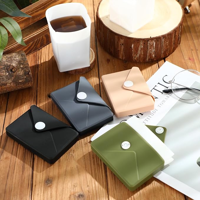 LemonRoad Silicone Folding Camping Cup Card Design Collapsible Silicone Travel - Image 5