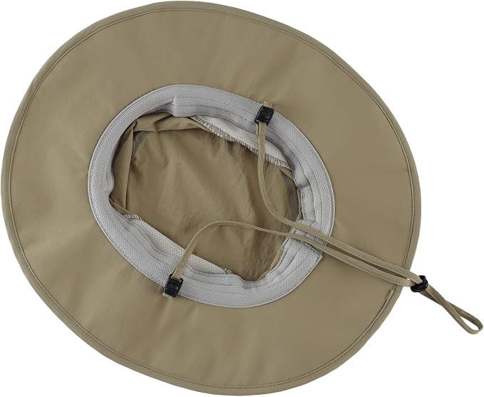 Home Prefer UPF50+ Mens Sun Hat Wide Brim Fishing Hat - Image 6