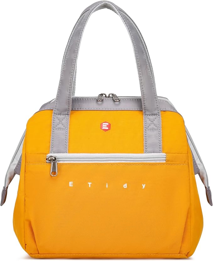 ETidy Fashionable & Lightweight Reusable Lunch Bag Large Capacity Waterproof & by ETidy