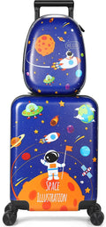 Weewooday Kids Luggage and Backpack 18" Suitcase by Weewooday