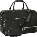 Weekender Bag for Women, Travel Duffel Bag Carry On Overnight Bag by ITIEZY